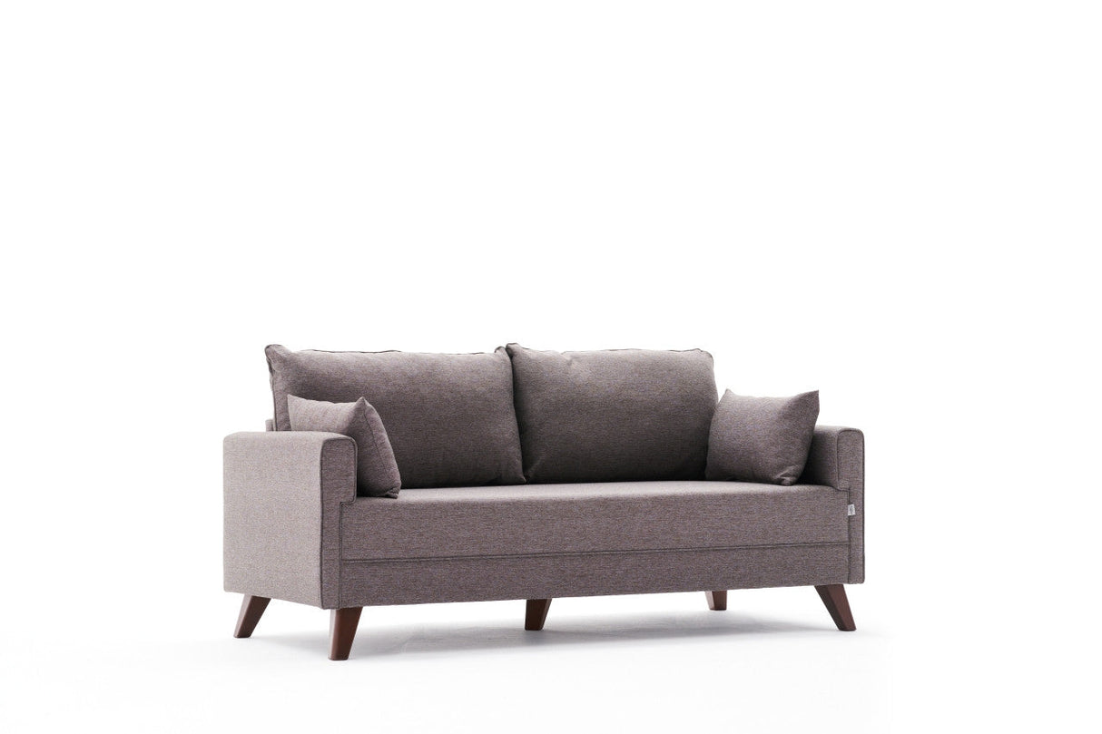 Canapea fixă 2 locuri Bella For 2 Pr, Diverse culori, 177x81x85 cm - Maro | SKU: 825BLC2581 | Canapea fixă 2 locuri Bella For 2 Pr, 177x81x85 cm, varianta Maro, produs pentru amenajarea locuinței, disponibil online în România la CasaMob