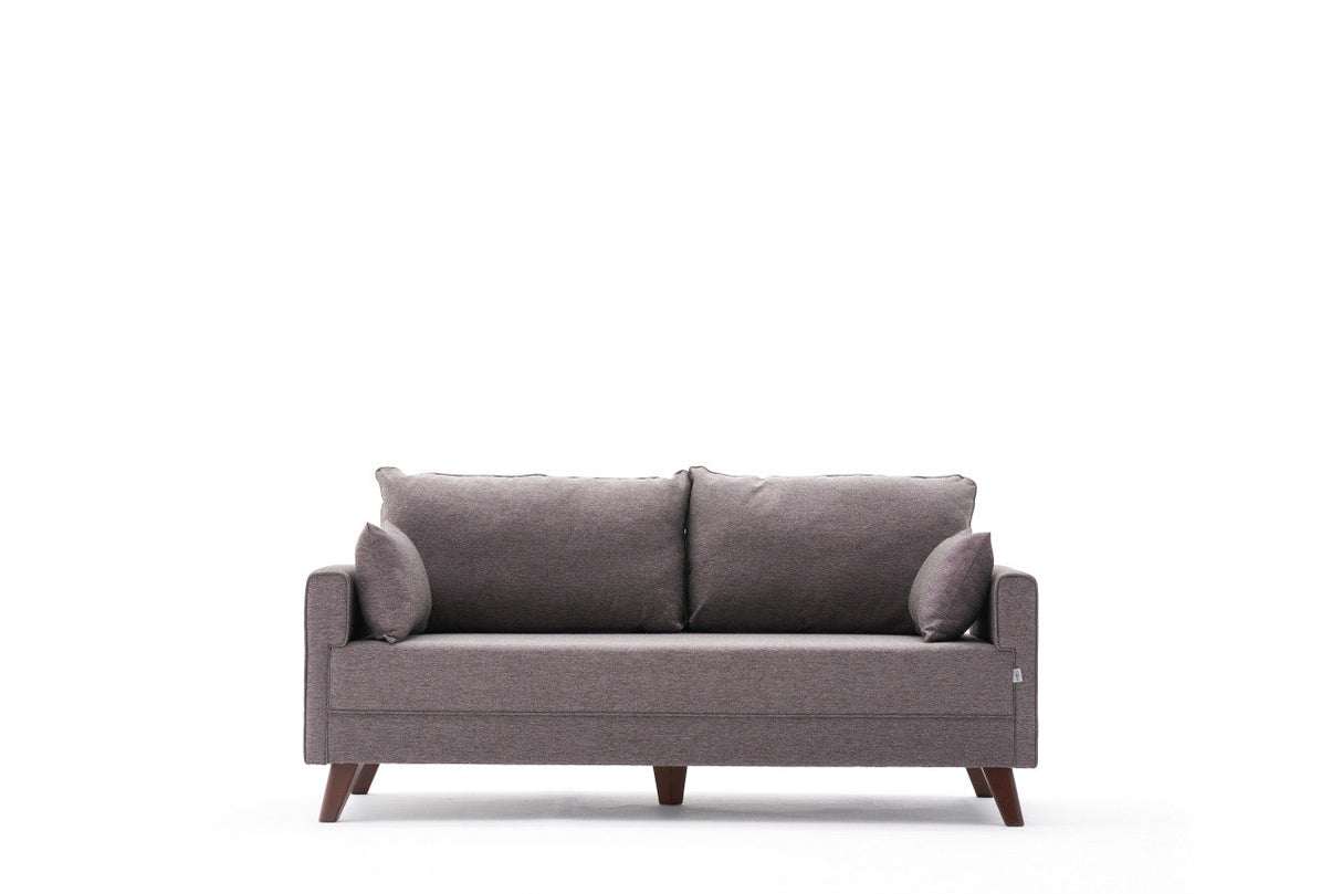 Canapea fixă 2 locuri Bella For 2 Pr, Diverse culori, 177x81x85 cm - Maro | SKU: 825BLC2581 | Canapea fixă 2 locuri Bella For 2 Pr, 177x81x85 cm, varianta Maro, produs pentru amenajarea locuinței, disponibil online în România la CasaMob