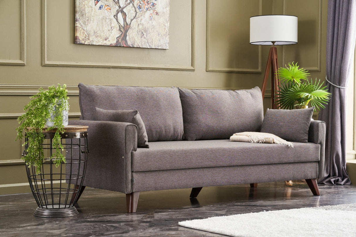 Canapea extensibilă Bella, 3 locuri, Diverse culori, 208x81x85 cm - Maro | SKU: 825BLC2583 | Canapea extensibilă Bella, 3 locuri, 208x81x85 cm, varianta Maro, produs pentru amenajarea locuinței, disponibil online în România la CasaMob
