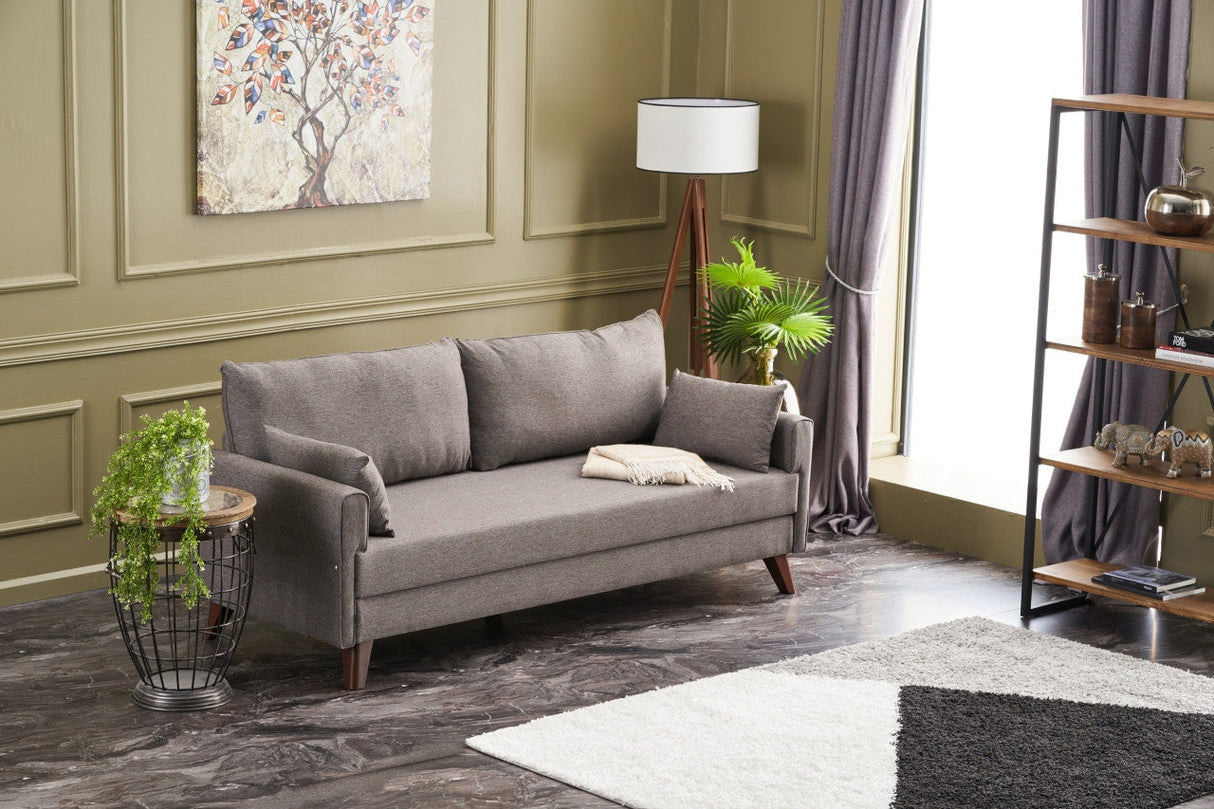 Canapea extensibilă Bella, 3 locuri, Diverse culori, 208x81x85 cm - Maro | SKU: 825BLC2583 | Canapea extensibilă Bella, 3 locuri, 208x81x85 cm, varianta Maro, produs pentru amenajarea locuinței, disponibil online în România la CasaMob