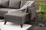 Canapea extensibilă Bella, Colț, Dreapta, Mini, Diverse culori, 205x81x85 cm - Maro | SKU: 825BLC2586 | Canapea extensibilă Bella, Colț, Dreapta, Mini, 205x81x85 cm, varianta Maro, produs pentru amenajarea locuinței, disponibil online în România la CasaMob
