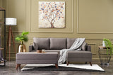 Canapea extensibilă Bella, Colț, Dreapta, Mini, Diverse culori, 205x81x85 cm - Maro | SKU: 825BLC2586 | Canapea extensibilă Bella, Colț, Dreapta, Mini, 205x81x85 cm, varianta Maro, produs pentru amenajarea locuinței, disponibil online în România la CasaMob