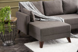 Canapea extensibilă Bella, Colț, Stânga, Mini, Diverse culori, 205x81x85 cm - Maro | SKU: 825BLC2587 | Canapea extensibilă Bella, Colț, Stânga, Mini, 205x81x85 cm, varianta Maro, produs pentru amenajarea locuinței, disponibil online în România la CasaMob