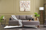 Canapea extensibilă Bella, Colț, Stânga, Mini, Diverse culori, 205x81x85 cm - Maro | SKU: 825BLC2587 | Canapea extensibilă Bella, Colț, Stânga, Mini, 205x81x85 cm, varianta Maro, produs pentru amenajarea locuinței, disponibil online în România la CasaMob