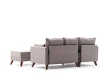 Canapea extensibilă Bella, Colț, Stânga, Mini, Diverse culori, 205x81x85 cm - Maro | SKU: 825BLC2587 | Canapea extensibilă Bella, Colț, Stânga, Mini, 205x81x85 cm, varianta Maro, produs pentru amenajarea locuinței, disponibil online în România la CasaMob