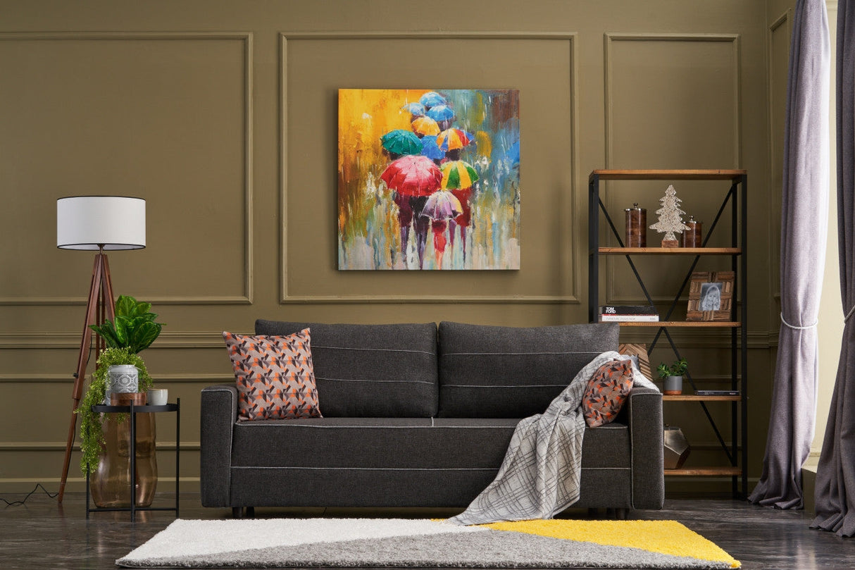 Canapea extensibilă Ece, 3 locuri, Diverse culori, 215x90x88 cm - Antracit | SKU: 825BLC2589 | Canapea extensibilă Ece, 3 locuri, 215x90x88 cm, varianta Antracit, produs pentru amenajarea locuinței, disponibil online în România la CasaMob