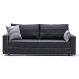 Canapea extensibilă Ece, 3 locuri, Diverse culori, 215x90x88 cm - Antracit | SKU: 825BLC2589 | Canapea extensibilă Ece, 3 locuri, 215x90x88 cm, varianta Antracit, produs pentru amenajarea locuinței, disponibil online în România la CasaMob