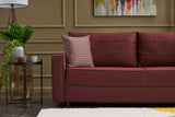 Canapea extensibilă Ece, 3 locuri, Diverse culori, 215x90x88 cm - Bordo | SKU: 825BLC2590 | Canapea extensibilă Ece, 3 locuri, 215x90x88 cm, varianta Bordo, produs pentru amenajarea locuinței, disponibil online în România la CasaMob