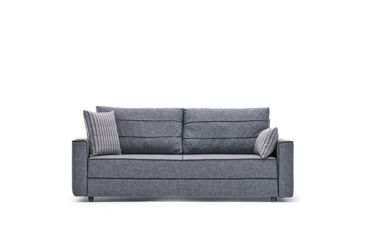 Canapea extensibilă Ece, 3 locuri, Diverse culori, 215x90x88 cm - Crem | SKU: 825BLC2591 | Canapea extensibilă Ece, 3 locuri, 215x90x88 cm, varianta Crem, produs pentru amenajarea locuinței, disponibil online în România la CasaMob