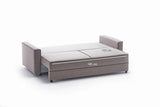 Canapea extensibilă Ece, 3 locuri, Diverse culori, 215x90x88 cm - Crem | SKU: 825BLC2591 | Canapea extensibilă Ece, 3 locuri, 215x90x88 cm, varianta Crem, produs pentru amenajarea locuinței, disponibil online în România la CasaMob