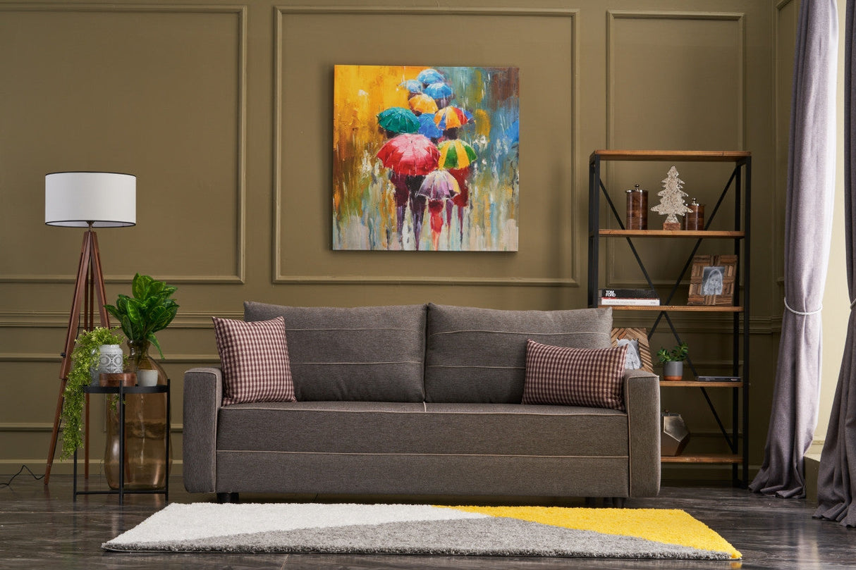 Canapea extensibilă Ece, 3 locuri, Diverse culori, 215x90x88 cm - Maro | SKU: 825BLC2592 | Canapea extensibilă Ece, 3 locuri, 215x90x88 cm, varianta Maro, produs pentru amenajarea locuinței, disponibil online în România la CasaMob