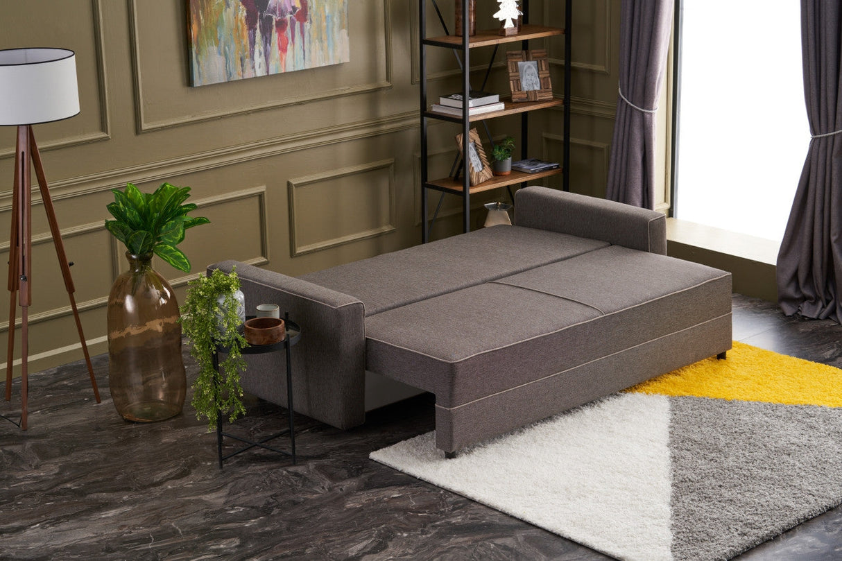 Canapea extensibilă Ece, 3 locuri, Diverse culori, 215x90x88 cm - Maro | SKU: 825BLC2592 | Canapea extensibilă Ece, 3 locuri, 215x90x88 cm, varianta Maro, produs pentru amenajarea locuinței, disponibil online în România la CasaMob
