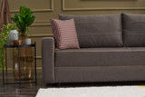 Canapea extensibilă Ece, 3 locuri, Diverse culori, 215x90x88 cm - Maro | SKU: 825BLC2592 | Canapea extensibilă Ece, 3 locuri, 215x90x88 cm, varianta Maro, produs pentru amenajarea locuinței, disponibil online în România la CasaMob