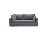 Canapea extensibilă Ece, 3 locuri, Diverse culori, 215x90x88 cm - Maro | SKU: 825BLC2592 | Canapea extensibilă Ece, 3 locuri, 215x90x88 cm, varianta Maro, produs pentru amenajarea locuinței, disponibil online în România la CasaMob