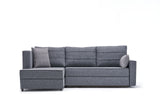 Canapea extensibilă Ece, Colț, Stânga, Diverse culori, 242x90x88 cm - Gri închis | SKU: 825BLC2594 | Canapea extensibilă Ece, Colț, Stânga, 242x90x88 cm, varianta Gri închis, produs pentru amenajarea locuinței, disponibil online în România la CasaMob