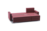 Canapea extensibilă Ece, Colț, Dreapta, Diverse culori, 242x90x88 cm - Bordo | SKU: 825BLC2599 | Canapea extensibilă Ece, Colț, Dreapta, 242x90x88 cm, varianta Bordo, produs pentru amenajarea locuinței, disponibil online în România la CasaMob