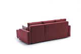 Canapea extensibilă Ece, Colț, Dreapta, Diverse culori, 242x90x88 cm - Bordo | SKU: 825BLC2599 | Canapea extensibilă Ece, Colț, Dreapta, 242x90x88 cm, varianta Bordo, produs pentru amenajarea locuinței, disponibil online în România la CasaMob