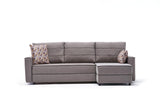 Canapea extensibilă Ece, Colț, Dreapta, Diverse culori, 242x90x88 cm - Crem | SKU: 825BLC2603 | Canapea extensibilă Ece, Colț, Dreapta, 242x90x88 cm, varianta Crem, produs pentru amenajarea locuinței, disponibil online în România la CasaMob
