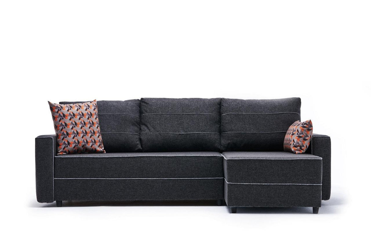 Canapea extensibilă Ece, Colț, Dreapta, Diverse culori, 242x90x88 cm - Crem | SKU: 825BLC2603 | Canapea extensibilă Ece, Colț, Dreapta, 242x90x88 cm, varianta Crem, produs pentru amenajarea locuinței, disponibil online în România la CasaMob