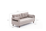 Canapea extensibilă Comfort, 3 piese, Diverse culori, 205x80x80 cm - Crem | SKU: 825BLC2617 | Canapea extensibilă Comfort, 3 piese, 205x80x80 cm, varianta Crem, produs pentru amenajarea locuinței, disponibil online în România la CasaMob
