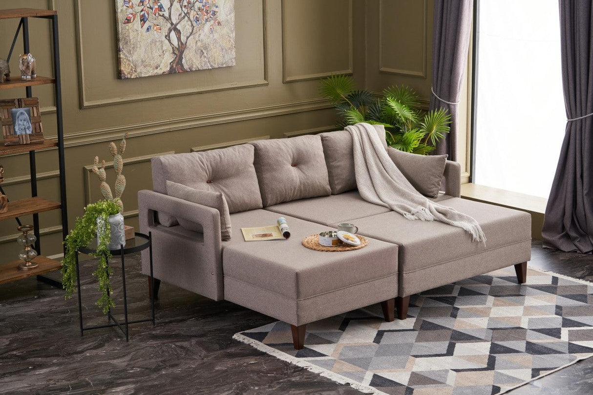 Canapea extensibilă Comfort, Colț, Stânga, Diverse culori, 205x165x80 cm - Antracit | SKU: 825BLC2632 | Canapea extensibilă Comfort, Colț, Stânga, 205x165x80 cm, varianta Antracit, produs pentru amenajarea locuinței, disponibil online în România la CasaMob