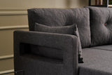 Canapea extensibilă Comfort, Colț, Stânga, Diverse culori, 205x165x80 cm - Antracit | SKU: 825BLC2632 | Canapea extensibilă Comfort, Colț, Stânga, 205x165x80 cm, varianta Antracit, produs pentru amenajarea locuinței, disponibil online în România la CasaMob