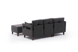 Canapea extensibilă Comfort, Colț, Stânga, Diverse culori, 205x165x80 cm - Antracit | SKU: 825BLC2632 | Canapea extensibilă Comfort, Colț, Stânga, 205x165x80 cm, varianta Antracit, produs pentru amenajarea locuinței, disponibil online în România la CasaMob