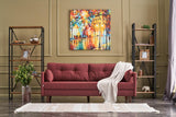 Canapea extensibilă Comfort, 3 piese, Diverse culori, 205x80x80 cm - Bordo | SKU: 825BLC2633 | Canapea extensibilă Comfort, 3 piese, 205x80x80 cm, varianta Bordo, produs pentru amenajarea locuinței, disponibil online în România la CasaMob