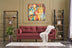 Bordo | SKU: 825BLC2633 | Canapea extensibilă Comfort, 3 piese, 205x80x80 cm, varianta Bordo, produs pentru amenajarea locuinței, disponibil online în România la CasaMob
