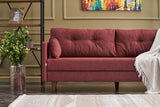 Canapea extensibilă Comfort, 3 piese, Diverse culori, 205x80x80 cm - Bordo | SKU: 825BLC2633 | Canapea extensibilă Comfort, 3 piese, 205x80x80 cm, varianta Bordo, produs pentru amenajarea locuinței, disponibil online în România la CasaMob