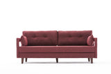 Canapea extensibilă Comfort, 3 piese, Diverse culori, 205x80x80 cm - Bordo | SKU: 825BLC2633 | Canapea extensibilă Comfort, 3 piese, 205x80x80 cm, varianta Bordo, produs pentru amenajarea locuinței, disponibil online în România la CasaMob