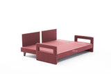 Canapea extensibilă Comfort, 3 piese, Diverse culori, 205x80x80 cm - Bordo | SKU: 825BLC2633 | Canapea extensibilă Comfort, 3 piese, 205x80x80 cm, varianta Bordo, produs pentru amenajarea locuinței, disponibil online în România la CasaMob