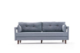 Canapea extensibilă Comfort, 3 piese, Diverse culori, 205x80x80 cm - Albastru | SKU: 825BLC2649 | Canapea extensibilă Comfort, 3 piese, 205x80x80 cm, varianta Albastru, produs pentru amenajarea locuinței, disponibil online în România la CasaMob