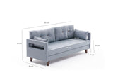 Canapea extensibilă Comfort, 3 piese, Diverse culori, 205x80x80 cm - Albastru | SKU: 825BLC2649 | Canapea extensibilă Comfort, 3 piese, 205x80x80 cm, varianta Albastru, produs pentru amenajarea locuinței, disponibil online în România la CasaMob