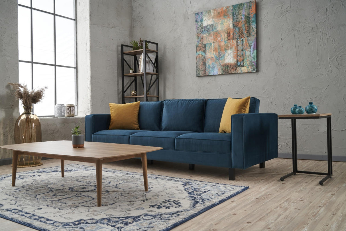 Canapea fixă Kale Velvet, Diverse culori, Diverse configurații, Diverse dimensiuni - Oil green - 222x91x83 cm - 3 locuri | SKU: 825BLC2728 | Canapea fixă Kale Velvet, varianta Oil green - 222x91x83 cm - 3 locuri, produs pentru amenajarea locuinței, disponibil online în România la CasaMob