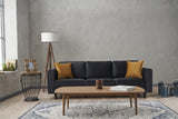 Canapea fixă Kale Velvet, Diverse culori, Diverse configurații, Diverse dimensiuni - Antracit - 222x91x83 cm - 3 locuri | SKU: 825BLC2727 | Canapea fixă Kale Velvet, varianta Antracit - 222x91x83 cm - 3 locuri, produs pentru amenajarea locuinței, disponibil online în România la CasaMob