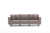 Canapea fixă Kale Linen, Diverse culori, Diverse configurații, Diverse dimensiuni - Crem - 222x91x83 cm - 3 locuri | SKU: 825BLC2730 | Canapea fixă Kale Linen, varianta Crem - 222x91x83 cm - 3 locuri, produs pentru amenajarea locuinței, disponibil online în România la CasaMob