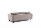 Canapea fixă Kale Linen, Diverse culori, Diverse configurații, Diverse dimensiuni - Crem - 222x91x83 cm - 3 locuri | SKU: 825BLC2730 | Canapea fixă Kale Linen, varianta Crem - 222x91x83 cm - 3 locuri, produs pentru amenajarea locuinței, disponibil online în România la CasaMob