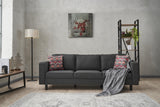 Canapea fixă Kale Linen, Diverse culori, Diverse configurații, Diverse dimensiuni - Antracit - 222x91x83 cm - 3 locuri | SKU: 825BLC2729 | Canapea fixă Kale Linen, varianta Antracit - 222x91x83 cm - 3 locuri, produs pentru amenajarea locuinței, disponibil online în România la CasaMob
