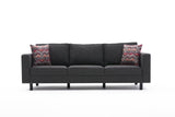 Canapea fixă Kale Linen, Diverse culori, Diverse configurații, Diverse dimensiuni - Antracit - 222x91x83 cm - 3 locuri | SKU: 825BLC2729 | Canapea fixă Kale Linen, varianta Antracit - 222x91x83 cm - 3 locuri, produs pentru amenajarea locuinței, disponibil online în România la CasaMob