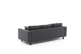 Canapea fixă Kale Linen, Diverse culori, Diverse configurații, Diverse dimensiuni - Antracit - 222x91x83 cm - 3 locuri | SKU: 825BLC2729 | Canapea fixă Kale Linen, varianta Antracit - 222x91x83 cm - 3 locuri, produs pentru amenajarea locuinței, disponibil online în România la CasaMob