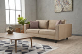 Canapea fixă Kale Velvet, Diverse culori, Diverse configurații, Diverse dimensiuni - Crem - 180x91x83 cm - 2 locuri | SKU: 825BLC2732 | Canapea fixă Kale Velvet, varianta Crem - 180x91x83 cm - 2 locuri, produs pentru amenajarea locuinței, disponibil online în România la CasaMob