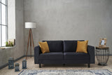 Canapea fixă Kale Velvet, Diverse culori, Diverse configurații, Diverse dimensiuni - Antracit - 180x91x83 cm - 2 locuri | SKU: 825BLC2733 | Canapea fixă Kale Velvet, varianta Antracit - 180x91x83 cm - 2 locuri, produs pentru amenajarea locuinței, disponibil online în România la CasaMob