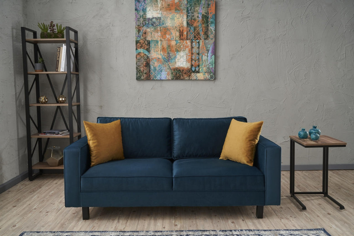 Canapea fixă Kale Velvet, Diverse culori, Diverse configurații, Diverse dimensiuni - Oil green - 180x91x83 cm - 2 locuri | SKU: 825BLC2734 | Canapea fixă Kale Velvet, varianta Oil green - 180x91x83 cm - 2 locuri, produs pentru amenajarea locuinței, disponibil online în România la CasaMob