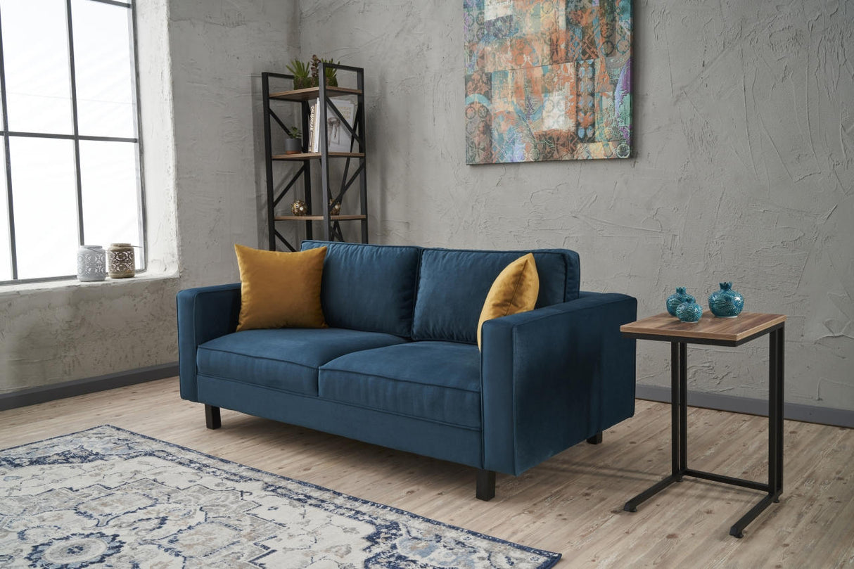 Canapea fixă Kale Velvet, Diverse culori, Diverse configurații, Diverse dimensiuni - Oil green - 180x91x83 cm - 2 locuri | SKU: 825BLC2734 | Canapea fixă Kale Velvet, varianta Oil green - 180x91x83 cm - 2 locuri, produs pentru amenajarea locuinței, disponibil online în România la CasaMob
