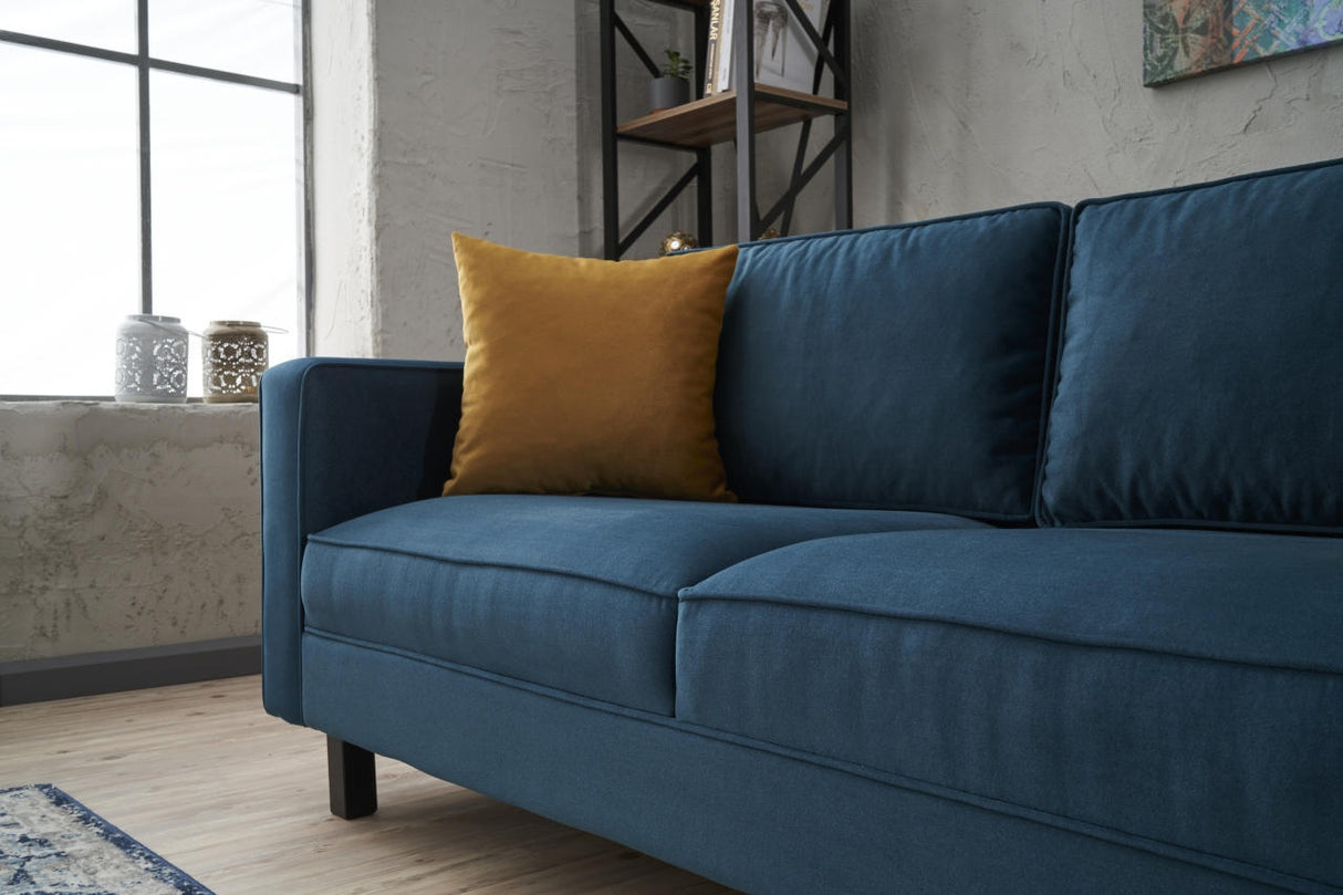 Canapea fixă Kale Velvet, Diverse culori, Diverse configurații, Diverse dimensiuni - Oil green - 180x91x83 cm - 2 locuri | SKU: 825BLC2734 | Canapea fixă Kale Velvet, varianta Oil green - 180x91x83 cm - 2 locuri, produs pentru amenajarea locuinței, disponibil online în România la CasaMob