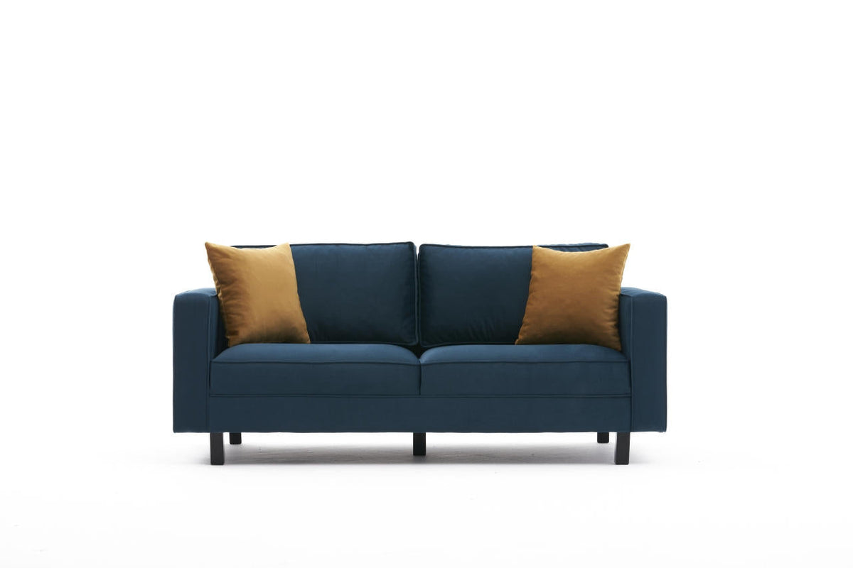 Oil green - 180x91x83 cm - 2 locuri | SKU: 825BLC2734 | Canapea fixă Kale Velvet, varianta Oil green - 180x91x83 cm - 2 locuri, produs pentru amenajarea locuinței, disponibil online în România la CasaMob