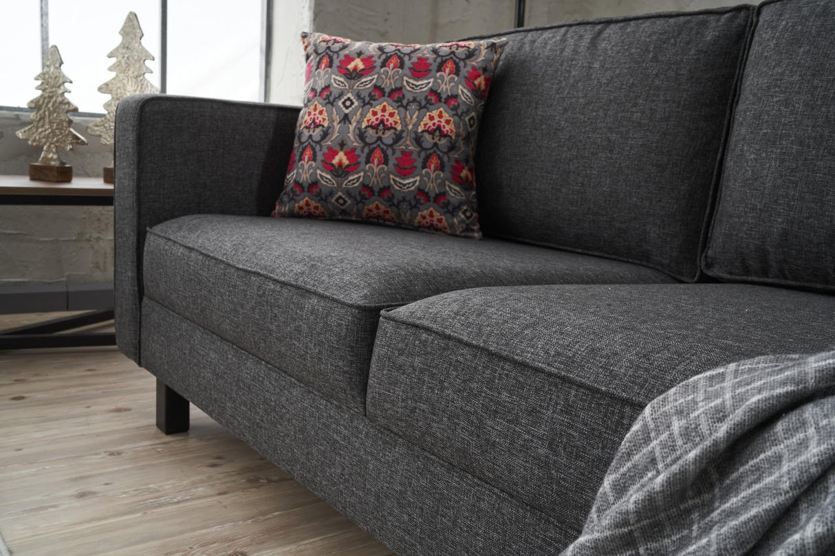 Canapea fixă Kale Linen, Diverse culori, Diverse configurații, Diverse dimensiuni - Antracit - 180x91x83 cm - 2 locuri | SKU: 825BLC2735 | Canapea fixă Kale Linen, varianta Antracit - 180x91x83 cm - 2 locuri, produs pentru amenajarea locuinței, disponibil online în România la CasaMob