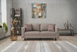 Canapea fixă Kale Linen, Diverse culori, Diverse configurații, Diverse dimensiuni - Crem - 180x91x83 cm - 2 locuri | SKU: 825BLC2736 | Canapea fixă Kale Linen, varianta Crem - 180x91x83 cm - 2 locuri, produs pentru amenajarea locuinței, disponibil online în România la CasaMob