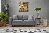 Canapea fixă Kale Linen, Diverse culori, Diverse configurații, Diverse dimensiuni - Gri - 180x91x83 cm - 2 locuri | SKU: 825BLC2737 | Canapea fixă Kale Linen, varianta Gri - 180x91x83 cm - 2 locuri, produs pentru amenajarea locuinței, disponibil online în România la CasaMob
